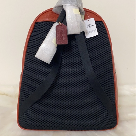 New💃Coach Charlie Backpack With Varsity Stripe - Picture 4 of 11